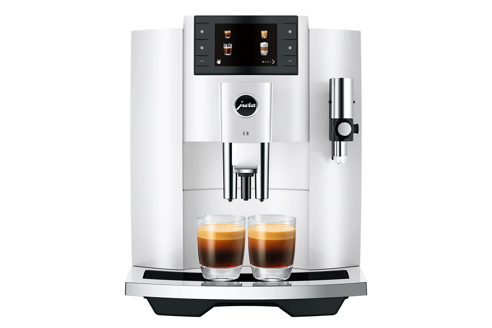 Jura E8 pianowhite Kaffeevollautomat Berlin
