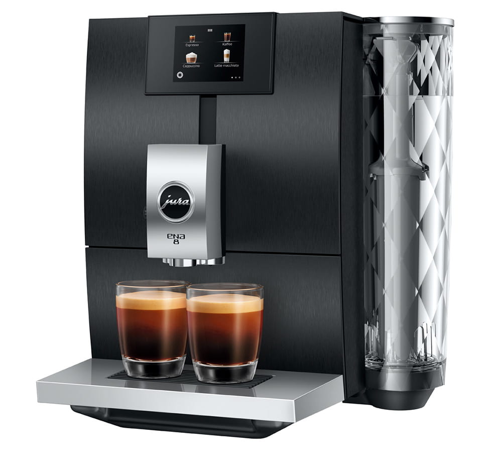 Jura - ENA 8 - Aluminium Dark Inox (ECS) +Vorführgerät+