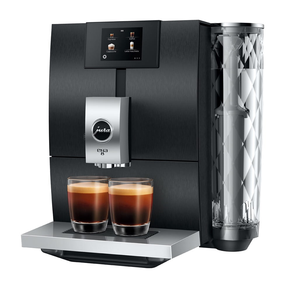 Jura - ENA 8 - Aluminium Dark Inox (ECS) +Neugerät+ Jura - ENA 8 - Aluminium Dark Inox (ECS) +Neugerät+