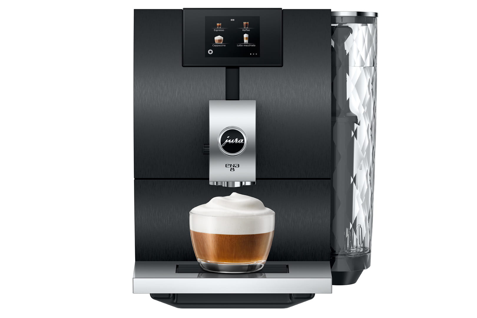Jura - ENA 8 - Aluminium Dark Inox (ECS) +Vorführgerät+