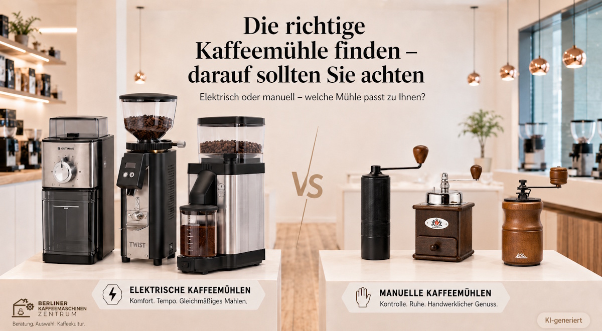 Berliner Kaffeemaschinenzentrum Blog  welche Kaffeemühle ist besser für sie?